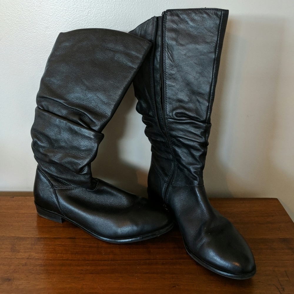 Aldo leather boots size 8